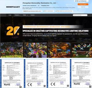 Luz LED Decorativa de Flores de Bajo Voltaje Segura de 24 V CC Original de Momovalley para Eventos en Interiores y Exteriores, <span class=keywords><strong>Decoración</strong></span> de Locales Comerciales - Product Image 6