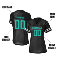 Benutzer definierte Glitter Football Jersey Shirt Personal isierte Namens nummer für Spieltag oder Sport fans Geburtstag oder Weihnachts geschenk für Sie