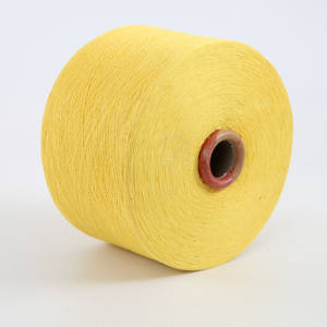 Tẩy trắng Trắng tái chế bông Hỗn hợp sợi polyester có độ bền cao cho vớ dệt và Đan Mẫu thô - Product Image 2