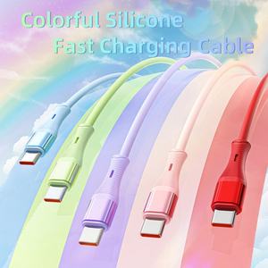 Cable de Carga al por Mayor de 66W y 1M, USB a Tipo-C, Carga Rápida, Cable de Datos Portátil para Android Huawei - Product Image 2