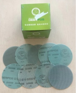 OEM 5인치 알루미늄 산화물 샌딩 디스크 다양한 그릿 메쉬 80 목재 가구 바닥 샌딩용 훅 앤 루프 메쉬 사포 - Product Image 3