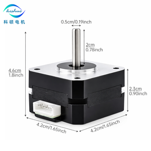 มอเตอร์สเต็ปเปอร์ 42 ตัว ขนาด 23 มม. แบบบางพิเศษ "Pancake" มอเตอร์ <span class=keywords><strong>NEMA</strong></span> <span class=keywords><strong>17</strong></span> สำหรับเครื่องพิมพ์ 3 มิติ/เครื่องอัดรีด 1.8 ° มอเตอร์ควบคุมมุมแบบละเอียด - Product Image 1