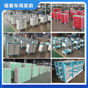 Stainless Steel Laundry <b>Bag</b> Cart 800x600x920mm 4 Wheels Indoor Use Cleaning Cart - Product Image 4