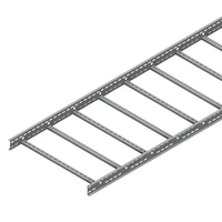 Goulotte de câbles en acier inoxydable pour gestion des câbles électriques sous le bureau, avec dimensions standard