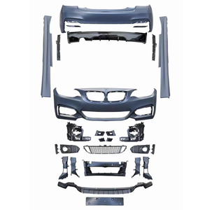 Kit de carrocería completo para <span class=keywords><strong>BMW</strong></span> 2Series F22 F23, actualización a M Sport Style, Kit de carrocería, Kit de conversión F87 modificado, montaje de parachoques trasero delantero - Product Image 3