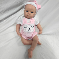 Poupée Reborn réaliste en silicone de 40 cm (16 pouces) corps entier, bébé fille nouveau-né réaliste, sculpture Bettie Premie pour artiste et collectionneur de poupées