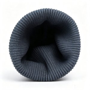 Ribbed Knit Infinity Loop Scarf Soft Warm Winter Neck Gaiter Solid Color Winter <b>Accessory</b> - Product Image 3