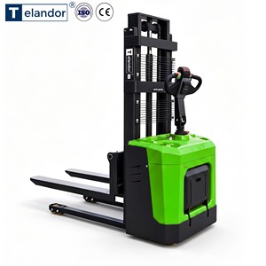 1.2 Ton Electric Stacker With Reach Fork For European Standard Pallets