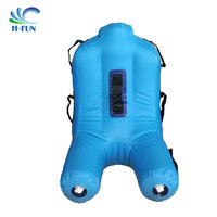 Mannequin gonflable pour équipement de jeux aquatiques – Sac humanoïde rempli d'eau pour tests de sécurité
