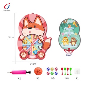 Chengji Sport Montessori Sticky Ball Dart <strong>Board</strong> <strong>Target</strong> Children <strong>Target</strong> Sticky Ball Throw Dartboard 2 In1dart <strong>Board</strong> Game for Kids