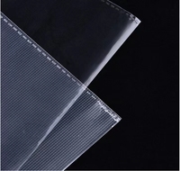 Imperméable à l'eau A4 clair 11 trous perforés PP feuille de plastique papier protecteur clair feuilles mobiles fichier sac bureau papeterie fournitures