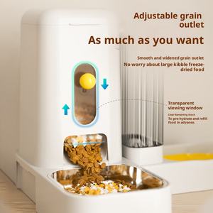 Alimentador de agua para mascotas 2 en 1, dispensador automático para gatos y perros, el dispensador de agua más <span class=keywords><strong>barato</strong></span> - Product Image 3