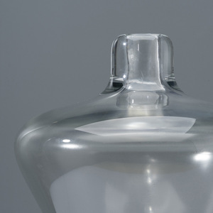 New Transparent Narrow Mouthed Floor <b>Standing</b> Glass <b>Vase</b> for Home Decoration Expensive Glass - Product Image 3
