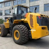 Chargeuse sur pneus neuve de marque chinoise de premier plan, capacité nominale de 12 tonnes, modèle 8128H avec godet de 7 m³