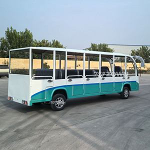 Autobús Turístico Eléctrico de 14 Asientos, Autobús de Paseo al Aire Libre con Puerta, Vehículo Eléctrico para Zonas Turísticas, Venta Directa de Fábrica - Product Image 2