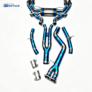 ระบบท่อไอเสียแคทแบคไทเทเนียมคุณภาพสูงแบบมีวาล์ว สำหรับ BMW F97 X3M Competition S58 3.0L น้ำหนักเบา ติดตั้งง่ายแบบ Direct Bolt-on - Product Image 4