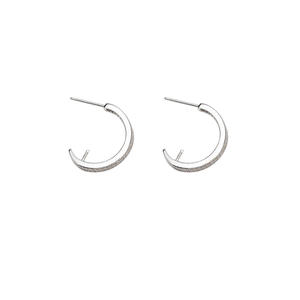 Han DIY S925 Silver Earpin 6-10 Removable Inlaid <b>Pearl</b> <b>Earring</b> Stand with Fancy Earpin Jewelry Accessories 961 Series - Product Image 5