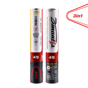 Volants de badminton les plus populaires D45 en plumes d'oie, haute durabilité, pour l'entraînement professionnel - Product Image 6