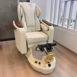 <span class=keywords><strong>Robot</strong></span> de Massage électrique haut de gamme bain de pieds chaise de pédicure couleur personnalisable avec pompe de Drainage lumières colorées pour Nail Shop - Product Image 6