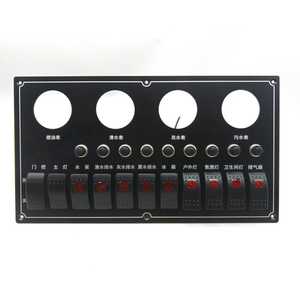 Nuevo diseño personalizado DIY ON OFF 11 Gang Switch Panel para coche camión todoterreno SUV <span class=keywords><strong>Camper</strong></span> - Product Image 2