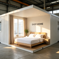 Villa préfabriquée extensible de 2 à 5 chambres en conteneurs