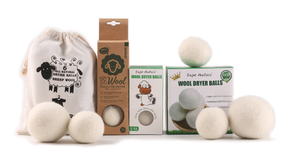 Bolas para secadora de lana sin crueldad <span class=keywords><strong>Aldi</strong></span> hechas a mano para reducir las arrugas de la ropa reemplaza las hojas de secadora bolas de secado de ropa de lana - Product Image 6