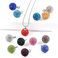 Pequeña urna de acero inoxidable colorida, impermeable, duradera y segura, con forma de bola, apta para mascotas, para guardar cenizas, collar de joyería conmemorativa.