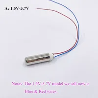 Moteur à vibration sans balais étanche Faradyi DC 3V-6V, mini micro 7MM sans noyau, encapsulé, pour instrument de beauté, jouet, masseur 0.5W