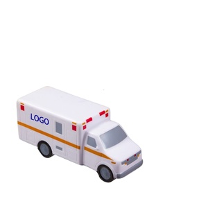 Jouet anti-stress personnalisé en forme d'ambulance pour centre d'urgence – Cadeau idéal - Product Image 1