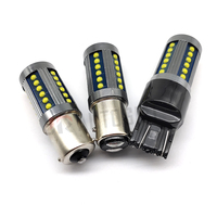 Usine 2 pièces/ensemble blanc LED clignotant et feu stop ampoule Kit 1157/7443/1156 Cob 36smd accessoires de voiture