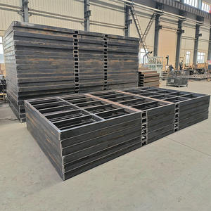 Pièces galvanisées à chaud d'usine ISO9001 Cadre de fabrication en acier Services de soudage de métaux lourds Fabrication de tôle personnalisée - Product Image 4