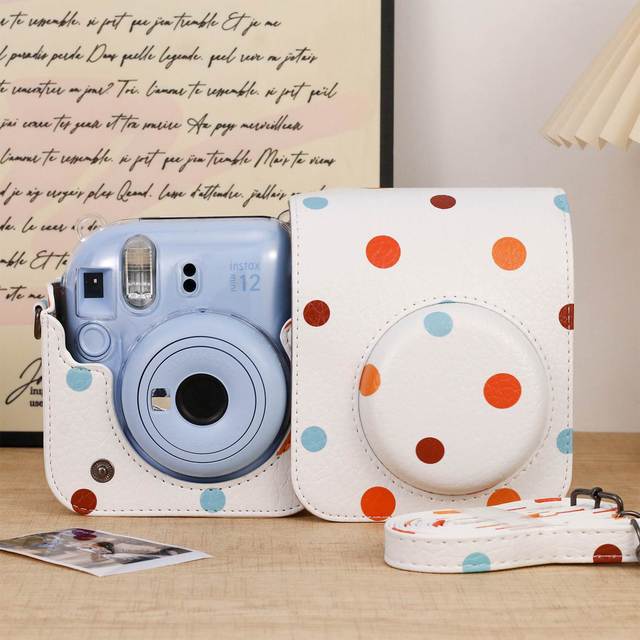 Fujifilm Instax Mini 12/11/9/8 case PU Leather Bag for Camera Accessories With Mini Case/mini Album