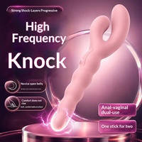 Vibromasseur portable en silicone liquide pour usage anal, puissant et pratique, pour un plaisir intense