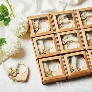 Wooden Heart Shaped Candle Holder <b>Tea</b> Light <b>Stand</b> Valentine's Day Home Decoration - Product Image 2