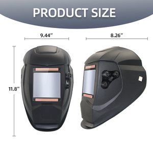 Masque de soudage solaire à obscurcissement automatique Out Control Big View Eara 4 Arc Sensor DIN5-DIN13 pour TIG MIG MMA, avec lentille True Color - Product Image 2