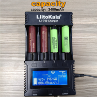 Baterai Isi Ulang HYL Li-Ion 3400mAh 3.7V Flat Top untuk Senter, Power Bank, Kipas, Paket Baterai DIY
