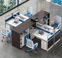 Postazioni di Lavoro Modulari OEM per Ufficio, 6 Cubicoli da Scrivania, Best Seller