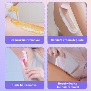 Tondeuse à double tête sans fil, rasoir corporel étanche, pour bikini, aisselles, jambes, épilation indolore - Product Image 4