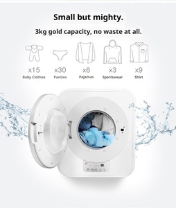 Lave-linge intelligent et anti-compactification 220V 3kg <span class=keywords><strong>pour</strong></span> caravane, remorque, <span class=keywords><strong>camping</strong></span>-<span class=keywords><strong>car</strong></span>, motorhome - Product Image 4