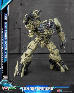YOLOPARK AMK MINI Transformers Variante 3 <span class=keywords><strong>Megatron</strong></span> Kit de Modélisme à Assembler Figurine de Collection en Métal - Product Image 2