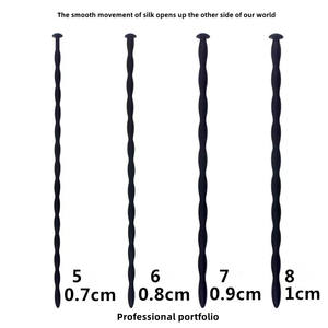 Sexbay explosif tongkat mata silikon uretra tinggal 8 ukuran untuk memilih penggunaan jangka panjang Masturbator kulit lembut untuk pria dan wanita - Product Image 2