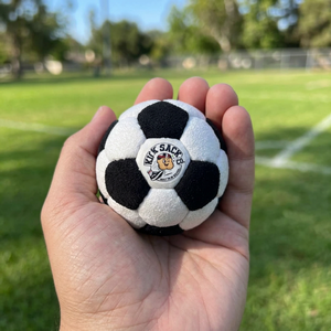 Minzi Industries Model 1098 Soft PU Material Footbag Sandbag Kick Sack Decompression <b>Ball</b> Outdoor Party Game <b>Training</b> Toy - Product Image 1