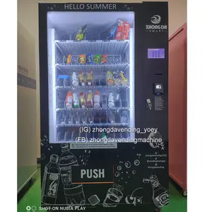 Zhongda-máquina expendedora de aperitivos y bebidas