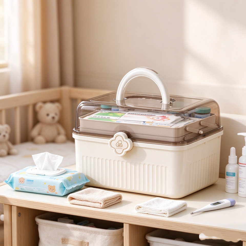 PP Plastic 14-compartment Rectangular Box Double-sided Opening Creative ...