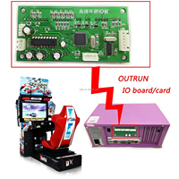 Plateau de jeu de course de voiture Kit d'arcade de conduite pour simulateur de conduite d'intérieur Machine de jeux d'arcade
