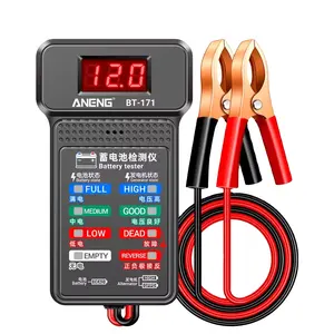 Aneng BT-171 ô tô bảo trì ngành công nghiệp dẫn hiển thị ngược lại phát hiện các công cụ điện 12V đa chức năng pin Tester