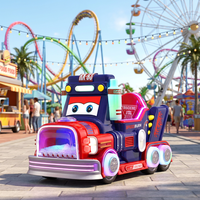Manège interactif à monnayeur pour enfants, voiture de dessin animé à bascule, équipement de divertissement pour centre commercial, aire de jeux, salle d'arcade - Vente chaude