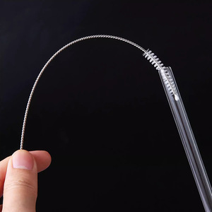 Stainless Steel Straw Cleaning Brush Spiral Cup Brush Soft Bristle Bottle Cleaner For Baby Bottles And Straws - Product Image 3