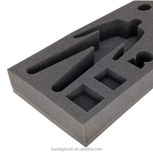 Trắng EPE bọt xốp trong hộp các tông cho bao bì mỹ phẩm hộp đen chèn mật độ cao đầy màu sắc <span class=keywords><strong>EVA</strong></span> bọt <span class=keywords><strong>Inlay</strong></span> cho hộp công cụ - Product Image 1