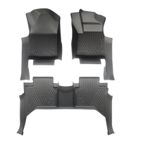 Accessoires de camion personnalisés, tapis de sol 5D en TPE pour Hilux (AN110, AN120, AN130) 8ème génération 2016+, tapis de sol profond